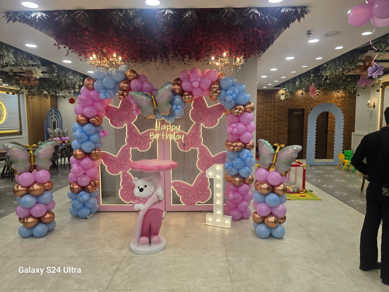 Birthday celebration decor