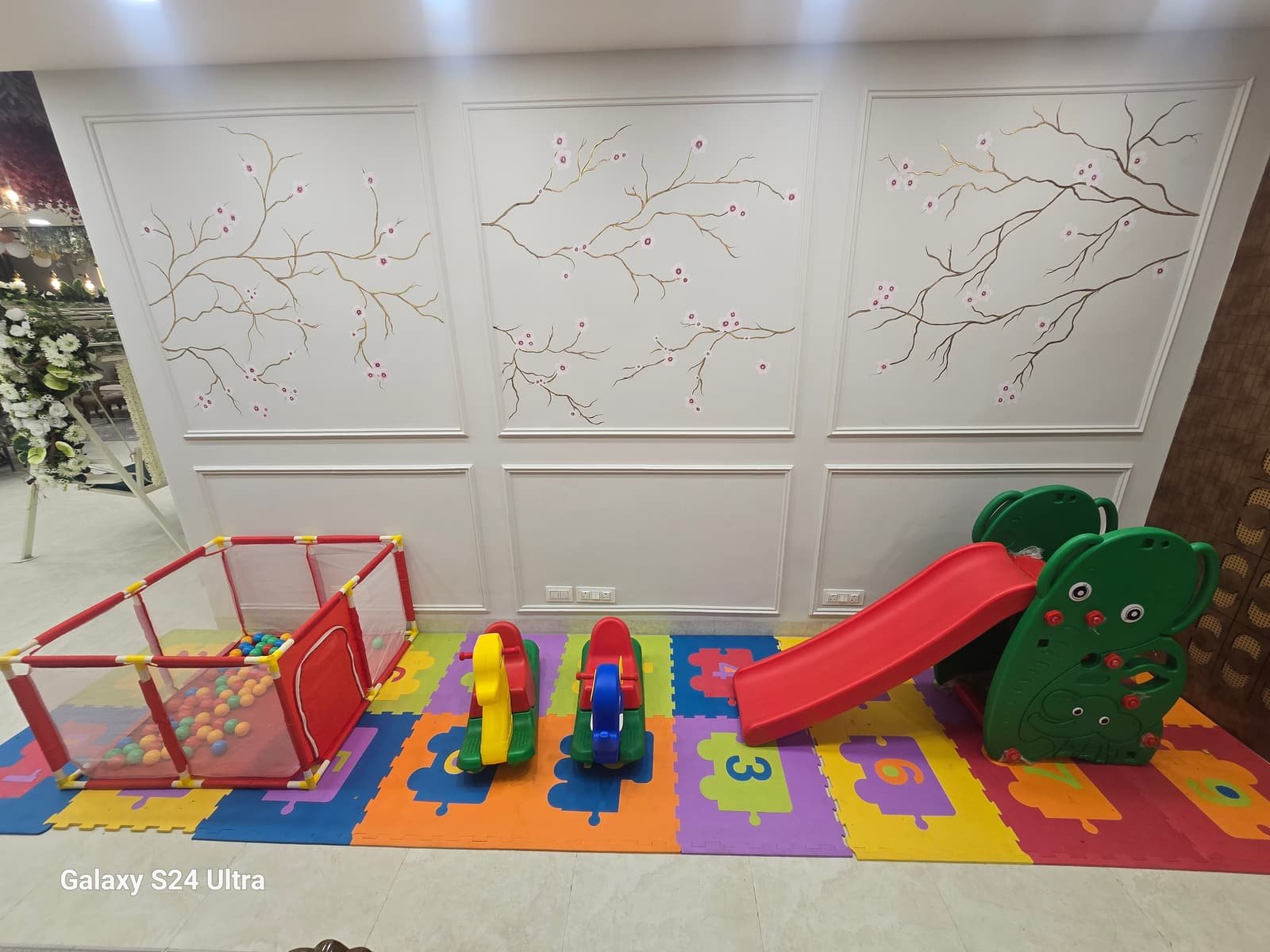 Kids play area